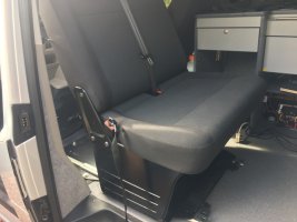 VW T5/T6 Double Seat Swivel Base