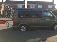 Vw t6 towbar bike rack hot sale