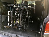 internal bike rack