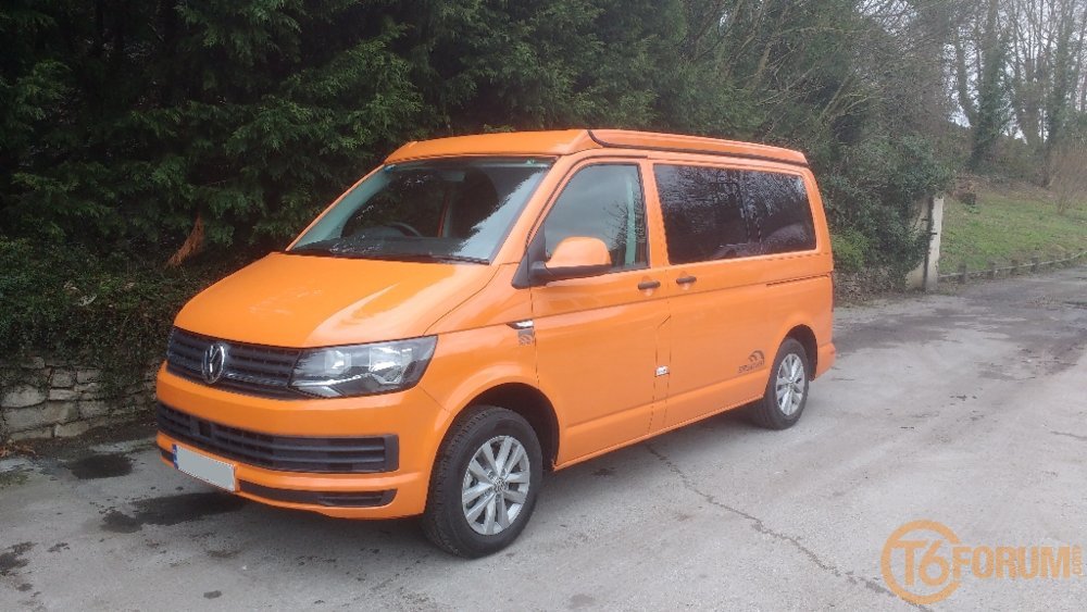 Orange vw hot sale t5